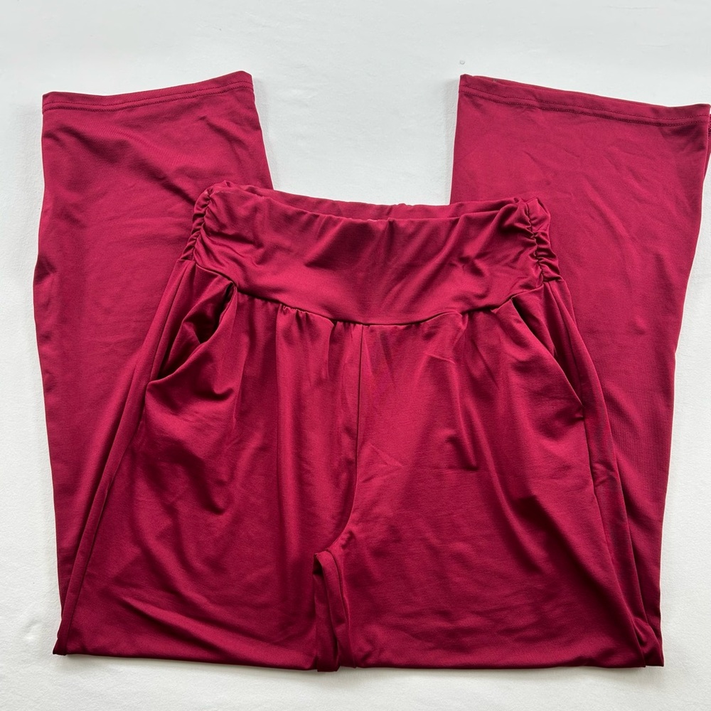 Red Lounge Pants - Picture 3 of 3